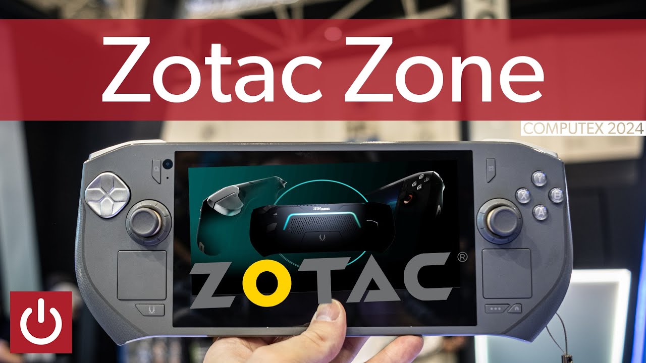 Máy chơi game Zotac Zone được giới thiệu tại Computex 2024 (Ảnh: Internet)