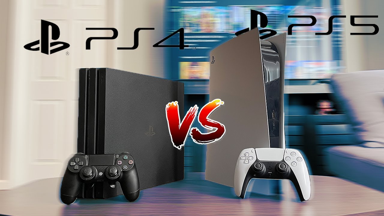 Máy chơi game PS4 và PS5 (Ảnh: Internet)