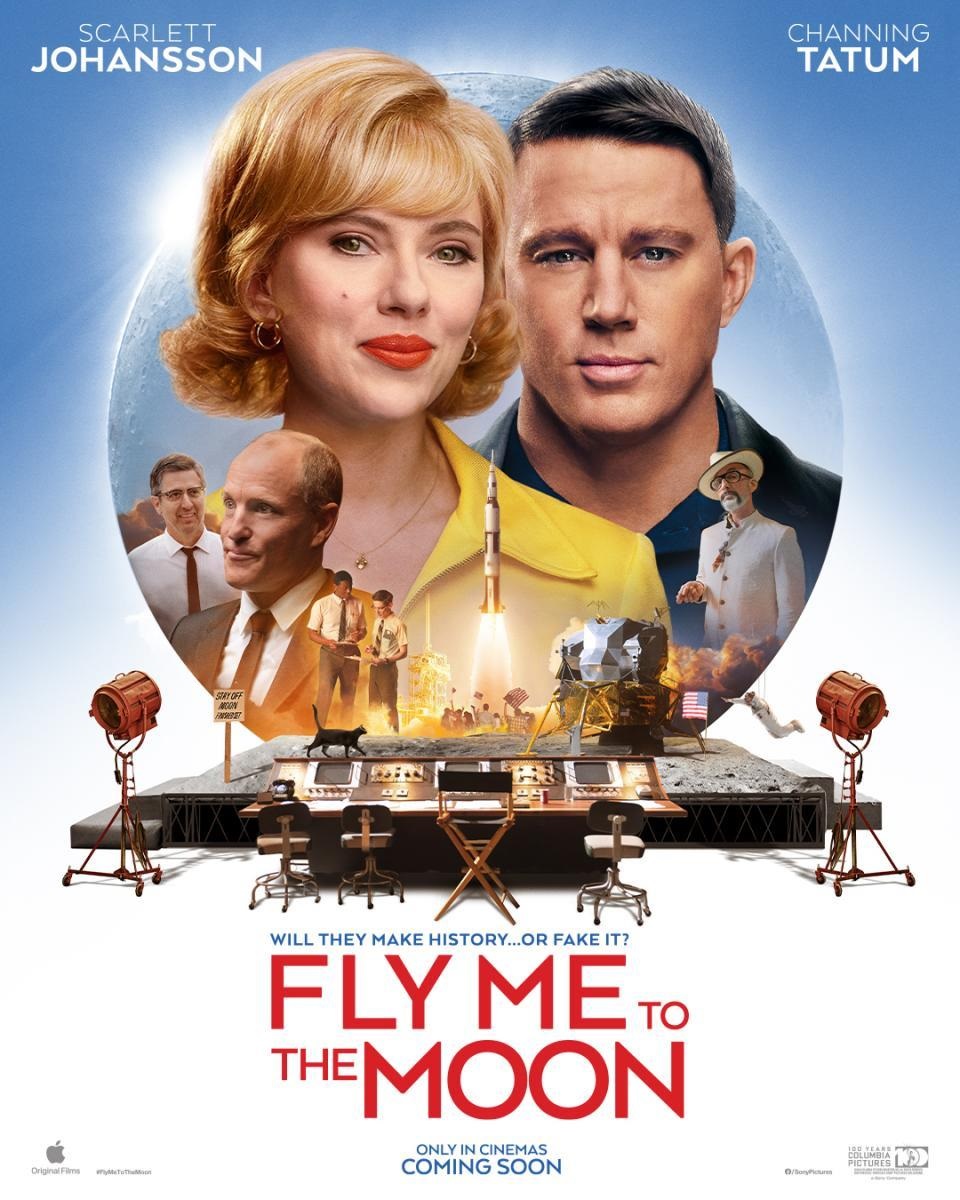 Poster phim Fly Me To The Moon (Ảnh: Internet)
