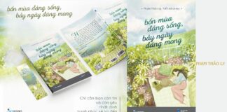 Review sách Bốn mùa đáng sống bảy ngày đáng mong ( Ảnh: BlogAnChoi )