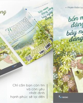 Review sách Bốn mùa đáng sống bảy ngày đáng mong ( Ảnh: BlogAnChoi )