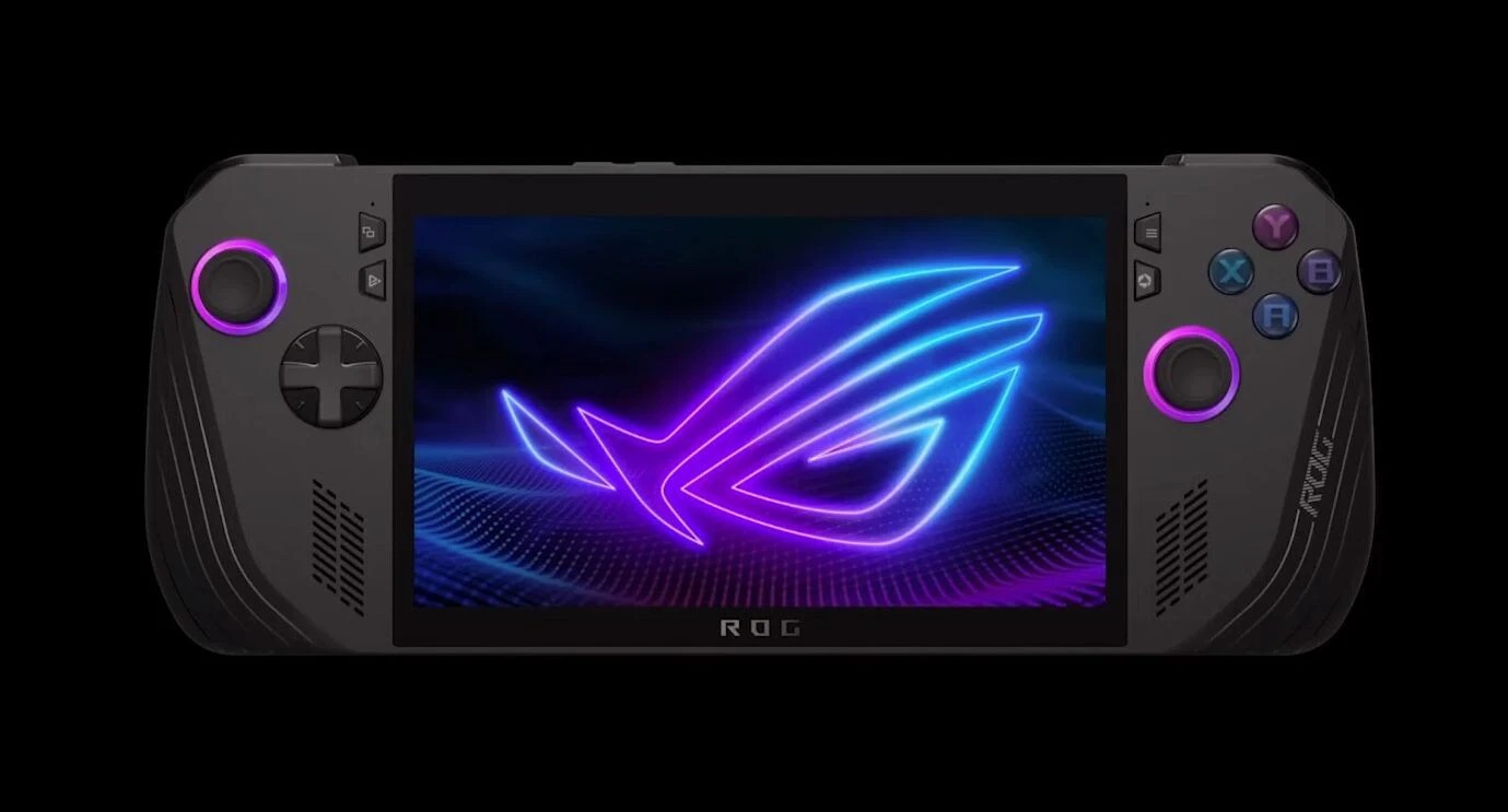 ROG Ally X sở hữu màn hình LCD 7 inch sắc nét với độ phân giải Full HD, tần số quét 120Hz mượt mà (Ảnh: Internet)