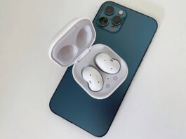 Tai nghe Galaxy Buds có thể sử dụng với iPhone (Ảnh: Internet)