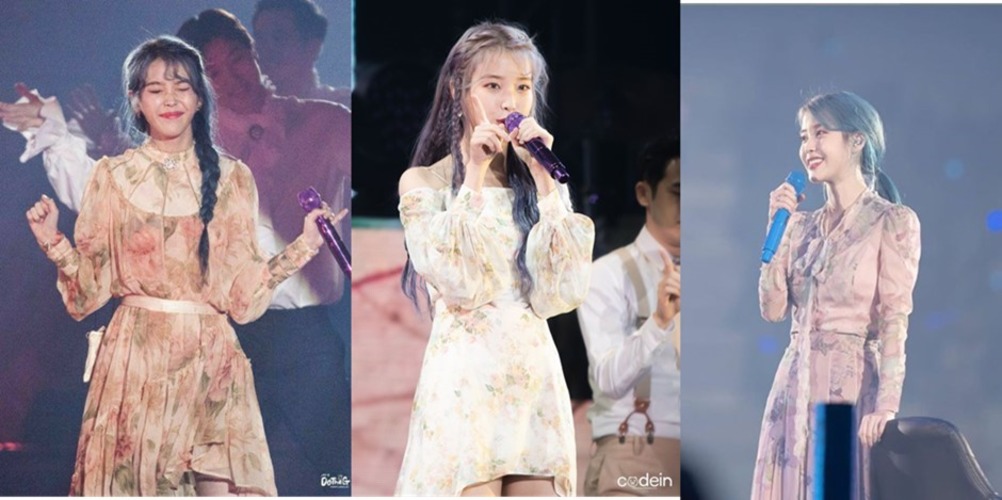 Các hình ảnh của IU trong Love Poem Concert 2019 (Ảnh: Internet)