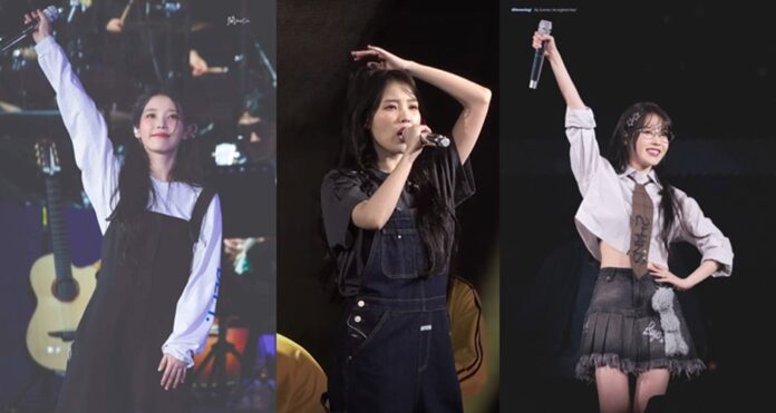 Các Hình Ảnh Của Iu Trong Golden Hour Tour 2022 Và Her World Tour 2024 (Ảnh: Internet)