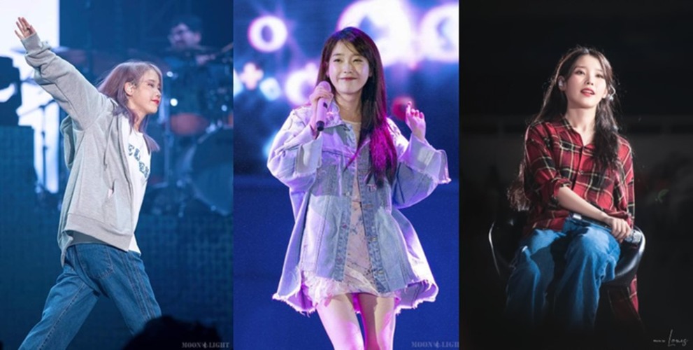 Các hình ảnh của IU trong Love Poem 2019, Golden Hour Tour 2022, và một sự kiện khác (Ảnh: Internet)