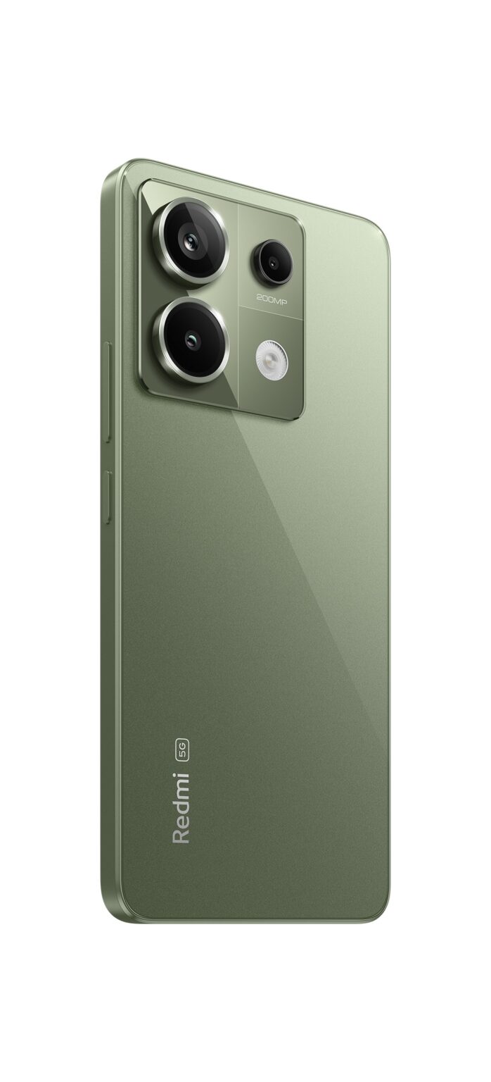 Redmi Note 13 Pro 5G chính là camera chính 200MP với thiết kế ống kính 7P, tích hợp tính năng ổn định hình ảnh quang học (OIS) (Ảnh: internet)