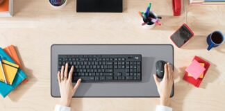 Bộ bàn phím và chuột Logitech MK295 (Ảnh: Internet)