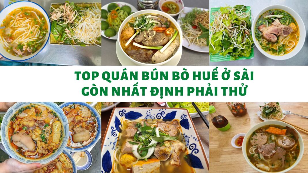 Bún bò Huế ở Sài Gòn