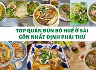 Bún bò Huế ở Sài Gòn