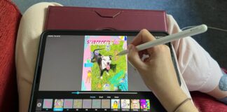 Chỉnh sửa ảnh trên iPad bằng bút Apple Pencil (Ảnh: Internet)