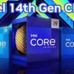 Dòng chip Intel thế hệ 14 (Ảnh: Internet)