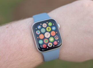 Ngăn kéo ứng dụng dạng lưới của Apple Watch SE 2022 (Ảnh: Internet)