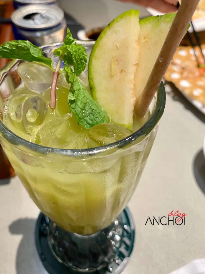 Món nước ép cóc tại nhà hàng Chang Kang Kung (nguồn: BlogAnChoi)
