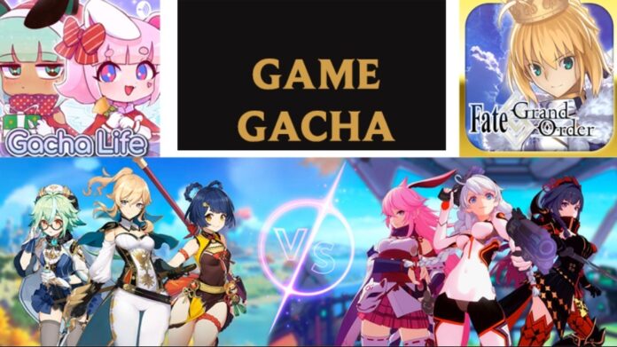 Game gacha thu hút rất nhiều người chơi hiện nay (Ảnh: Internet)