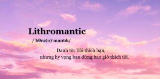 Hội chứng Lithromantic (Nguồn: Internet)