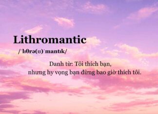 Hội chứng Lithromantic (Nguồn: Internet)