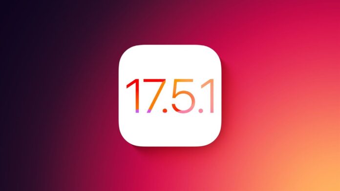 iOS 17.5.1 (Ảnh: Internet)