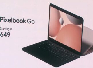 Laptop Google Pixelbook Go (Ảnh: Internet)