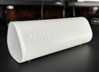 Logo Sonos trên loa Roam 2 (Ảnh: Internet)