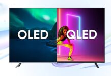 TV QLED có giá rẻ hơn OLED (Ảnh: Internet)