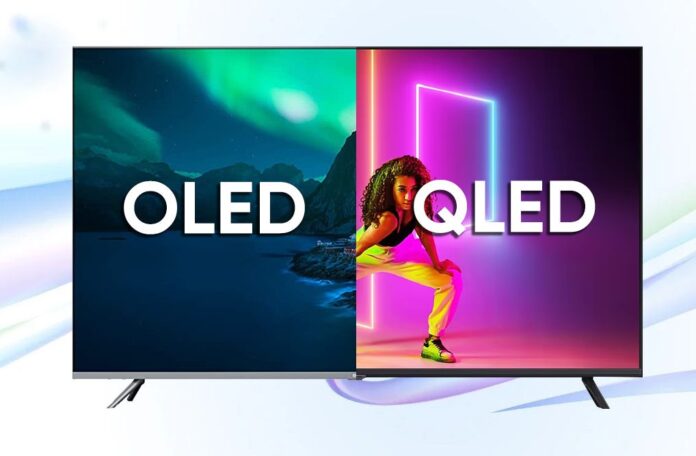 TV QLED có giá rẻ hơn OLED (Ảnh: Internet)