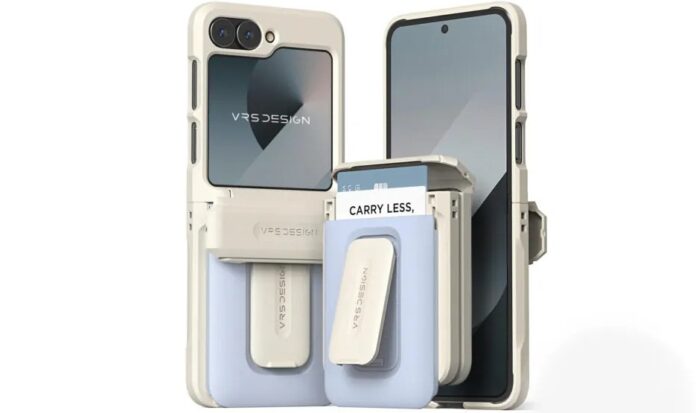 Ốp lưng VRS DESIGN D Wallet Orb cho điện thoại Galaxy Z Flip 6 (Ảnh: Internet)