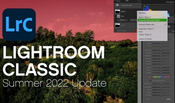 Phần mềm Lightroom Classic chỉnh sửa ảnh (Ảnh: Internet)