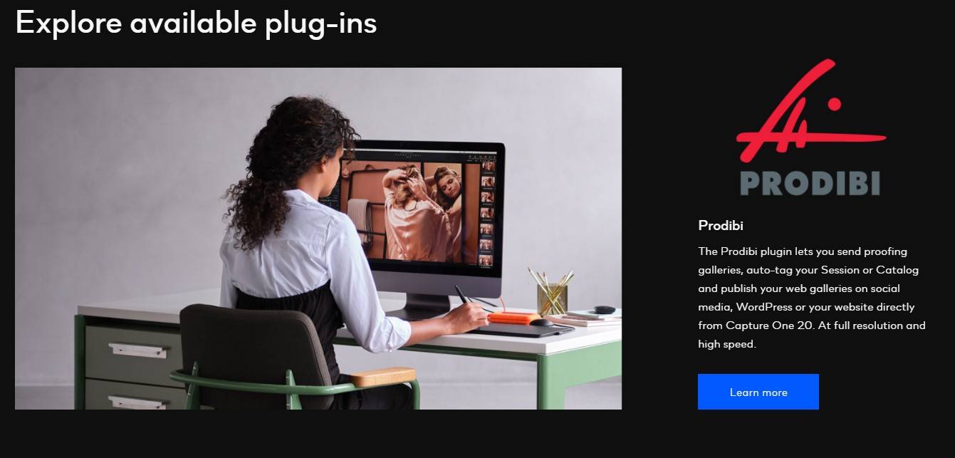 Plugin cho Capture One (Ảnh: Internet)