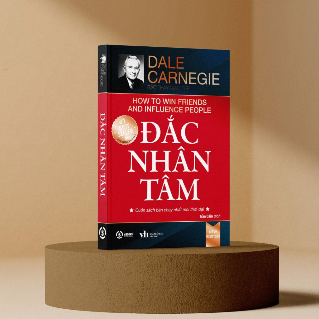 Sách Đắc Nhân Tâm - Cale Carnegie ( Ảnh: Internet )