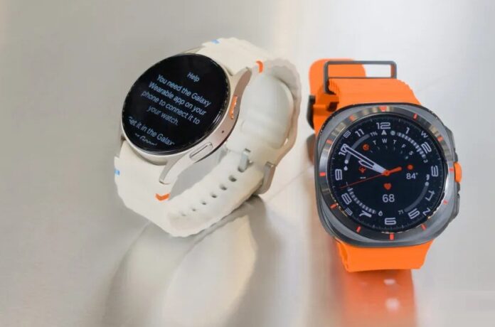 Đồng hồ thông minh Galaxy Watch Ultra và Galaxy Watch 7 (Ảnh: Internet)
