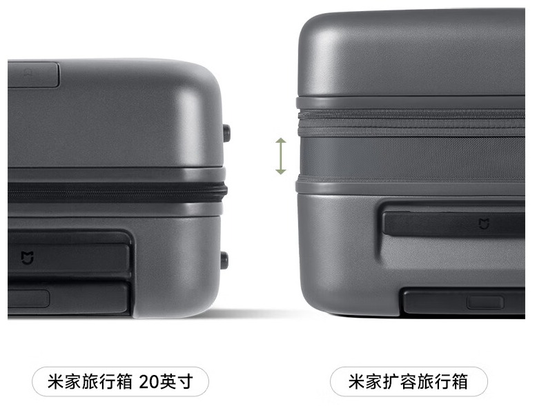 Được chế tác từ vật liệu PC cao cấp của Covestro, vỏ vali Xiaomi sở hữu cấu trúc chịu áp lực đa lớp, giúp chống nứt vỡ một cách hiệu quả (Ảnh: Internet)