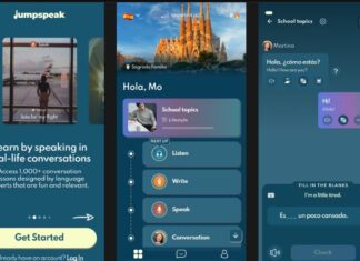 Ứng dụng học ngôn ngữ Jumpspeak có tích hợp AI (Ảnh: Internet)