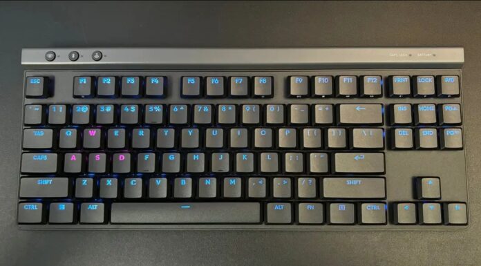 Bàn phím Logitech G515 LIGHTSPEED TKL (Ảnh: Internet)