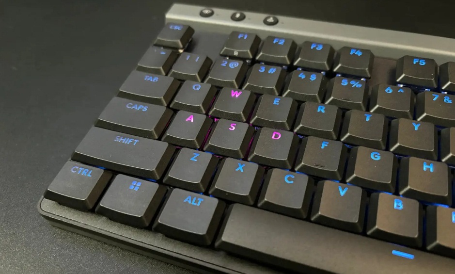 Các phím WASD dành cho chơi game trên bàn phím Logitech G515 LIGHTSPEED TKL (Ảnh: Internet)