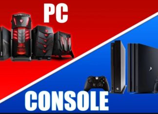 So sánh máy chơi game console và máy tính PC (Ảnh: Internet)