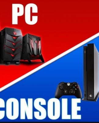 So sánh máy chơi game console và máy tính PC (Ảnh: Internet)