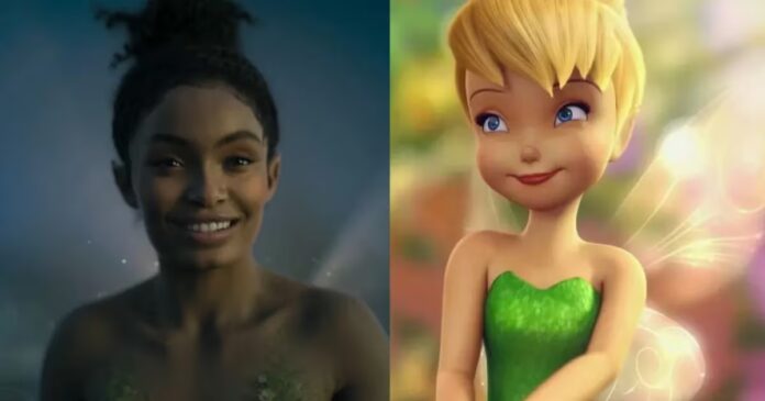 Không thể nhìn ra đây là Tinker Bell (Ảnh: Internet)