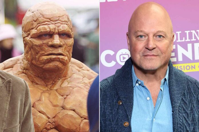 Diễn viên Michael Chiklis trong tạo hình phim 2005 và nay(Ảnh: Internet)