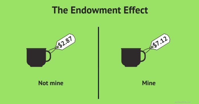 Ví dụ về Endowment Effect