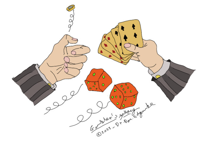 Gamblers Fallacy (Ngụy biện Con bạc) là gì? Hậu quả và cách tránh Gamblers Fallacy ảo tưởng con bạc cờ bạc Gambler s Fallacy Gambler s Fallacy là gì Hành vi ngụy biện con bạc Tâm lí