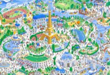 Sân chơi của Google dựa theo Olympic Paris 2024 (Ảnh: Internet)