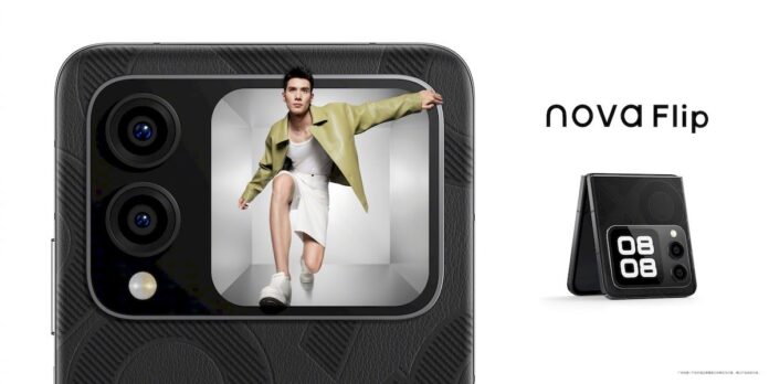 Huawei Nova Flip phiên bản màu đen (Ảnh: Internet)