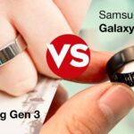 Nhẫn thông minh Samsung Galaxy Ring và Oura Ring 3 (Ảnh: Internet)