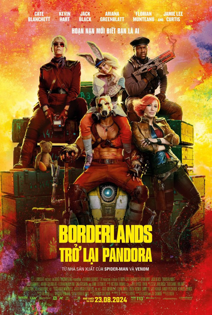 Poster phim Borderlands: Trở lại Pandora(Ảnh: Internet)