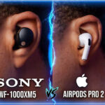 Tai nghe Sony WF-1000XM5 và AirPods Pro 2 (Ảnh: Internet)