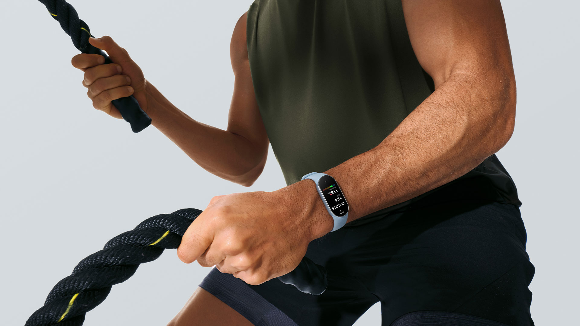 Xiaomi Smart Band 9 hỗ trợ hơn 150 chế độ tập luyện và 10 bài tập chạy đường dài, giúp bạn theo dõi và cải thiện hiệu suất tập luyện (Ảnh: Internet)