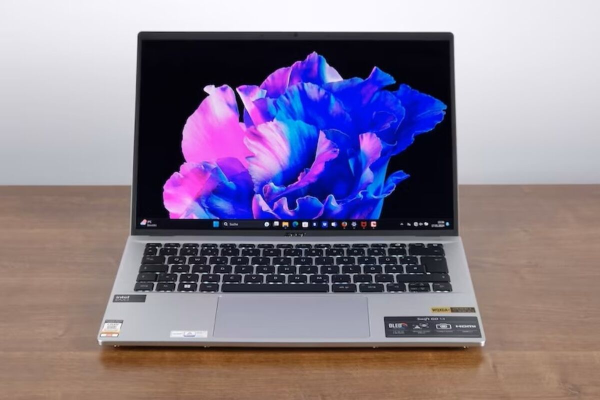 Acer Swift GO 14 AI với thiết kế mỏng nhẹ, sang trọng (Nguồn: Internet)