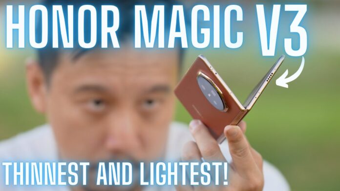 Điện thoại màn hình gập HONOR Magic V3 (Ảnh: Internet)