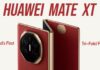 Điện thoại màn hình gập HUAWEI Mate XT (Ảnh: Internet)